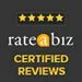 leave us a review on Rate a biz